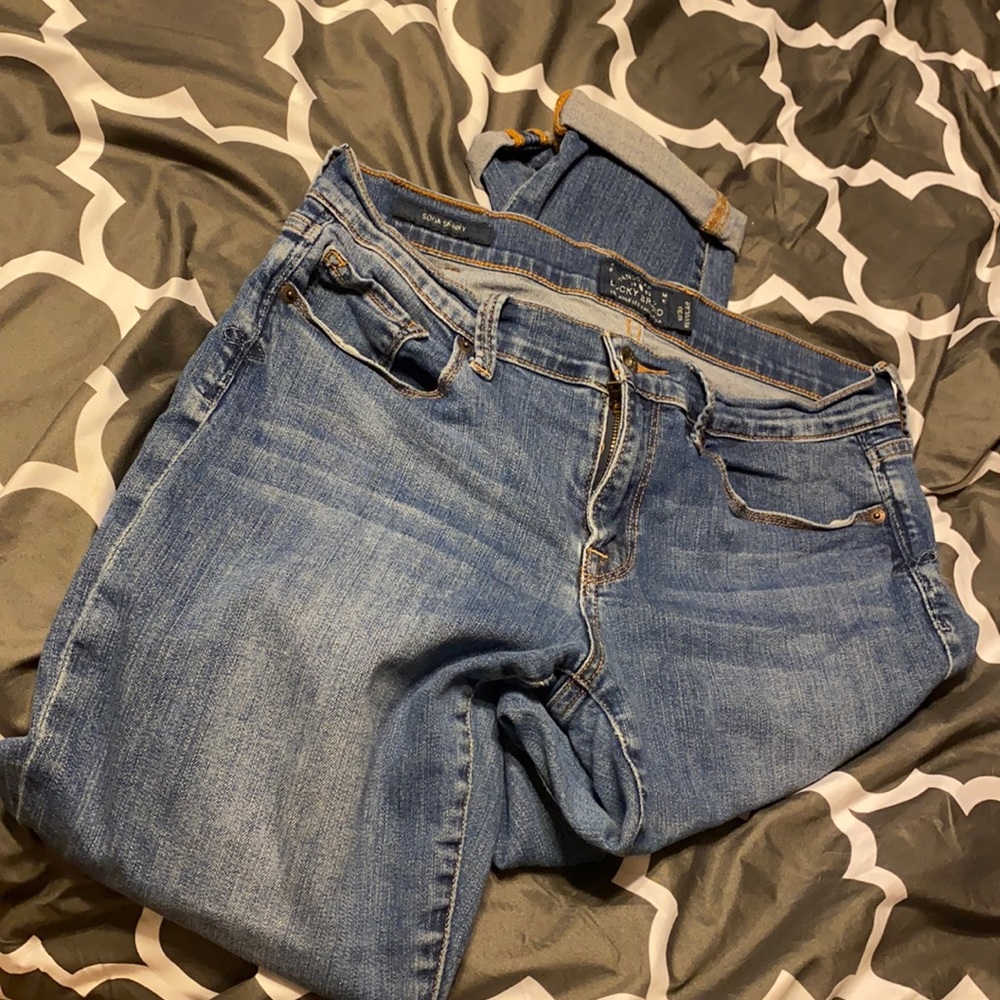 Lucky Brand Sophia skinny size 10/30